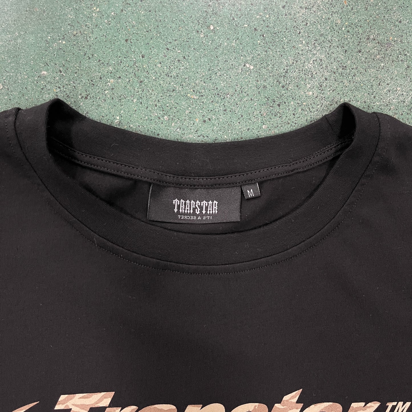 TRAPSTAR BLACK/GOLD T-SHIRT