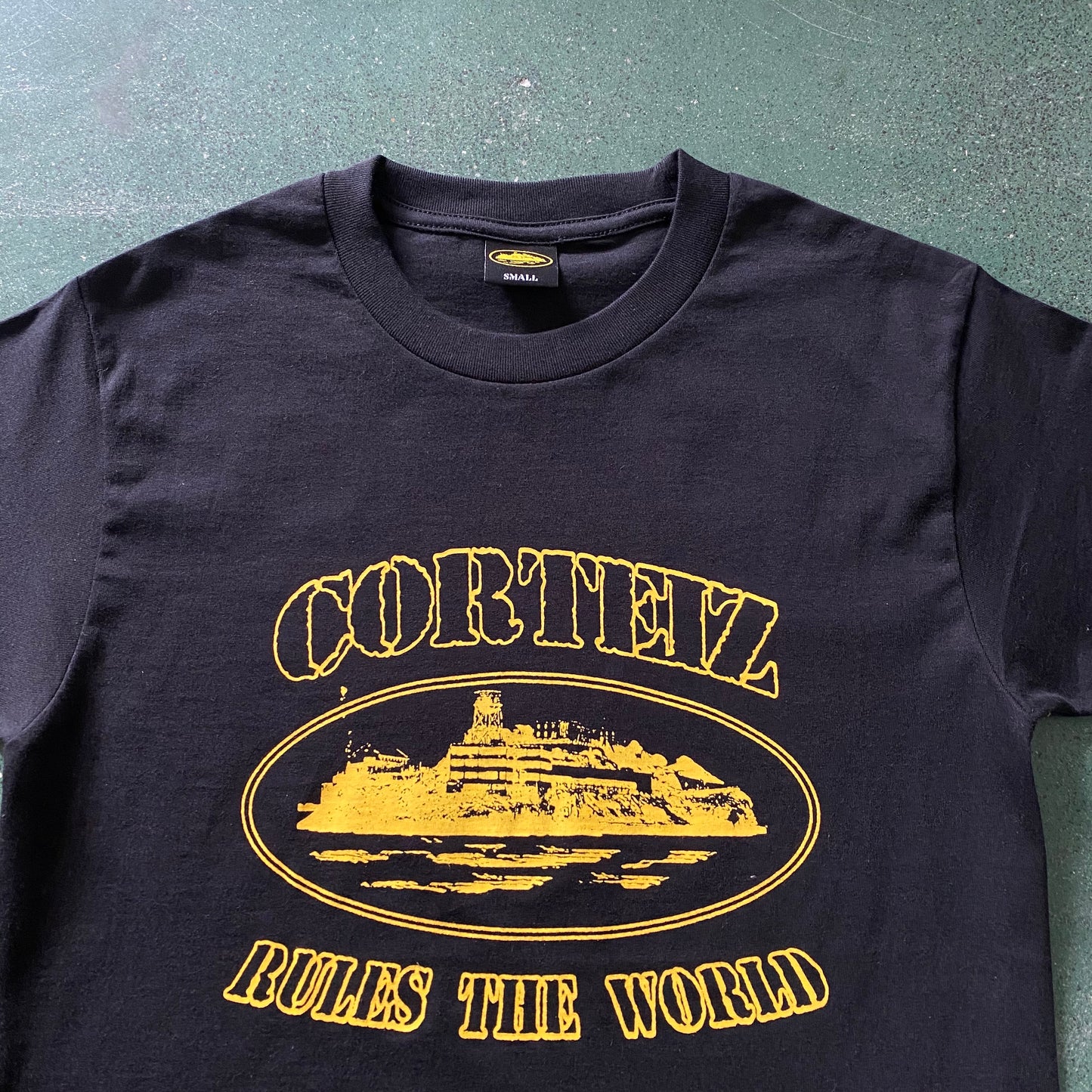 CORTEZ RULES BLACK/YELLOW T-SHIRT