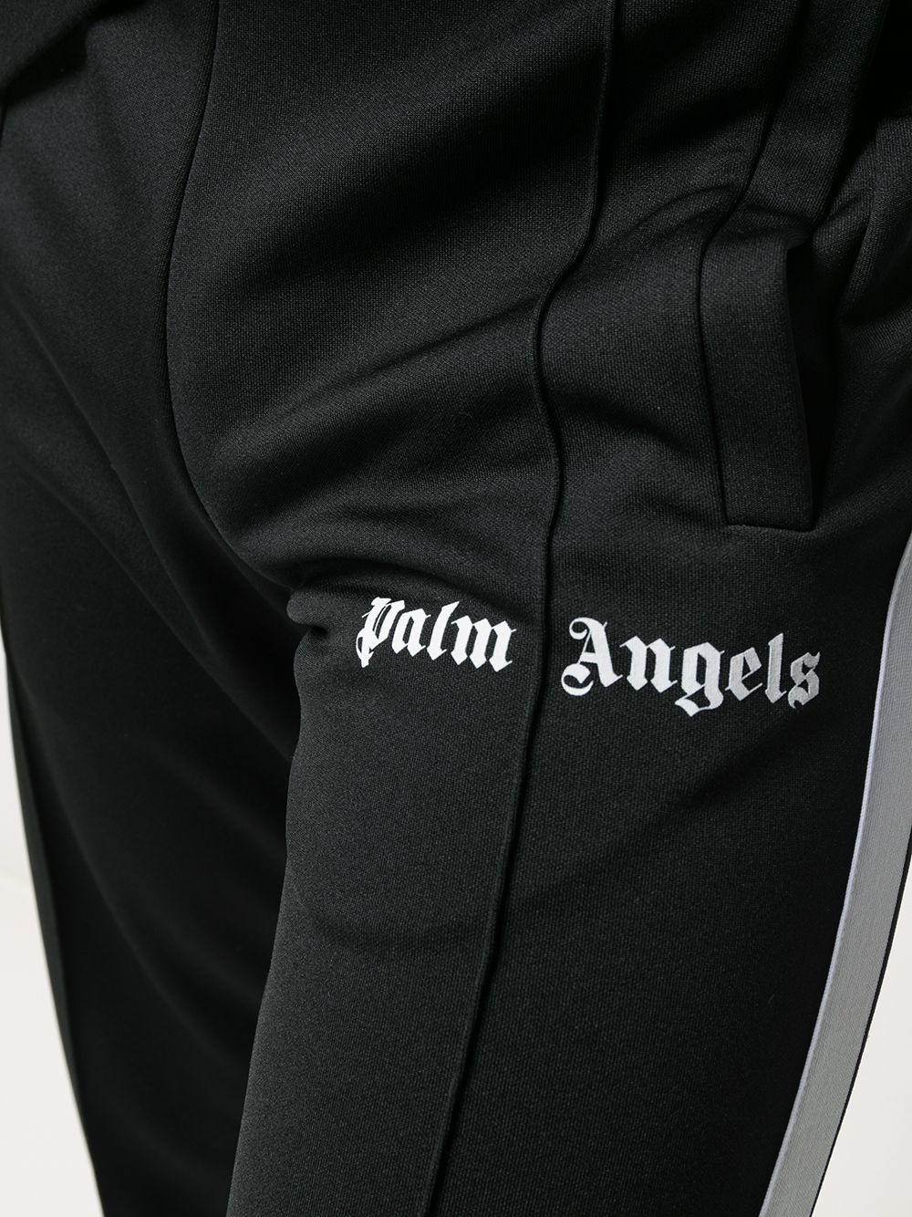 PALM ANGELS BLACK PANTS