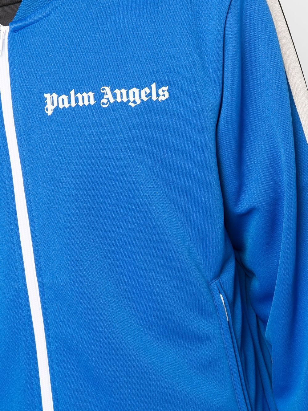 PALM ANGELS BLUE HOODIE
