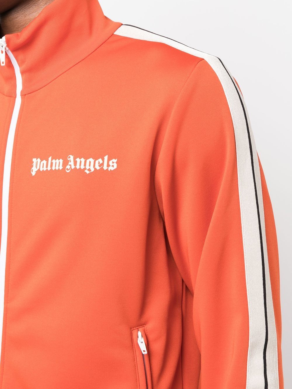 PALM ANGELS ORANGE HOODIE