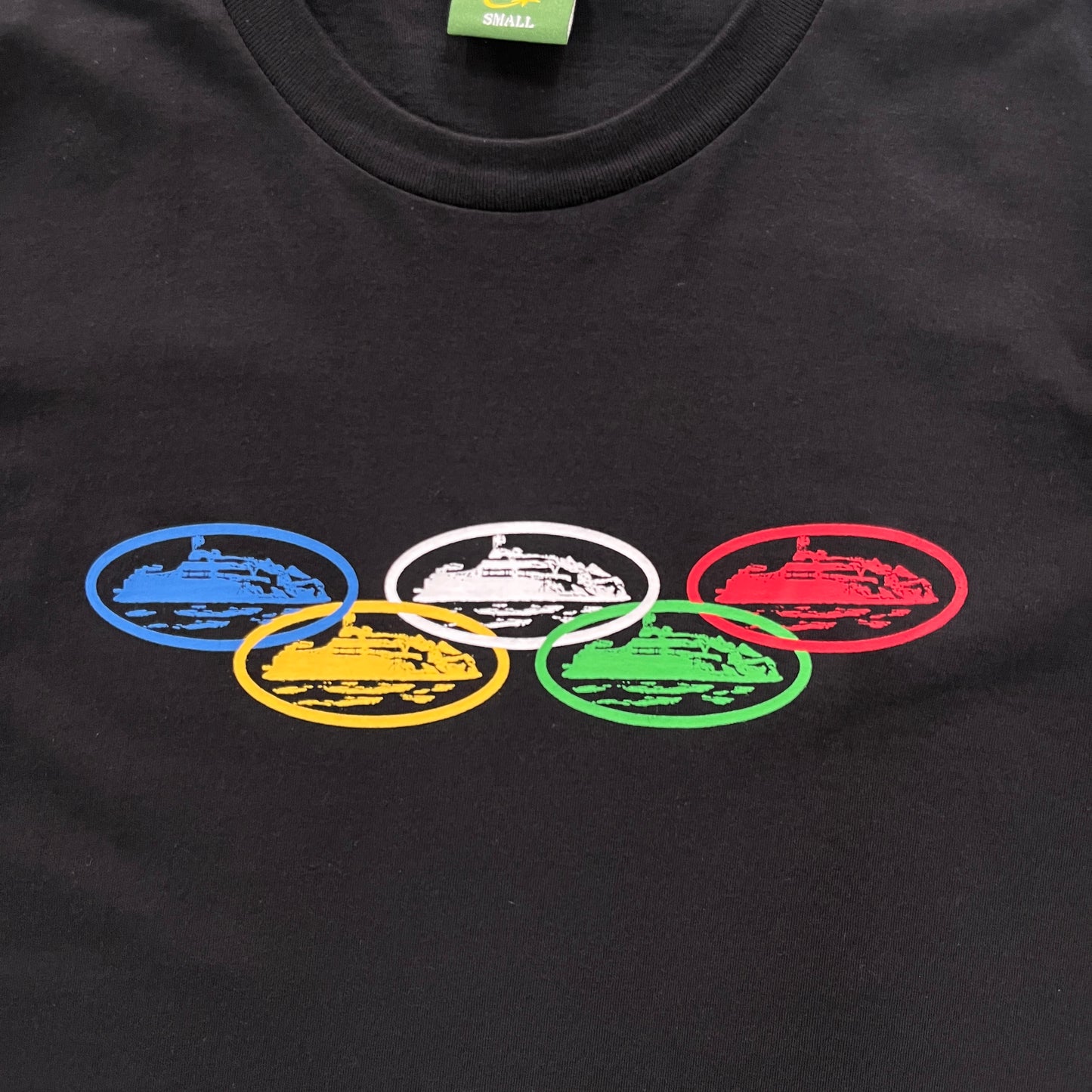 CORTEZ OLYMPIC BLACK T-SHIRT