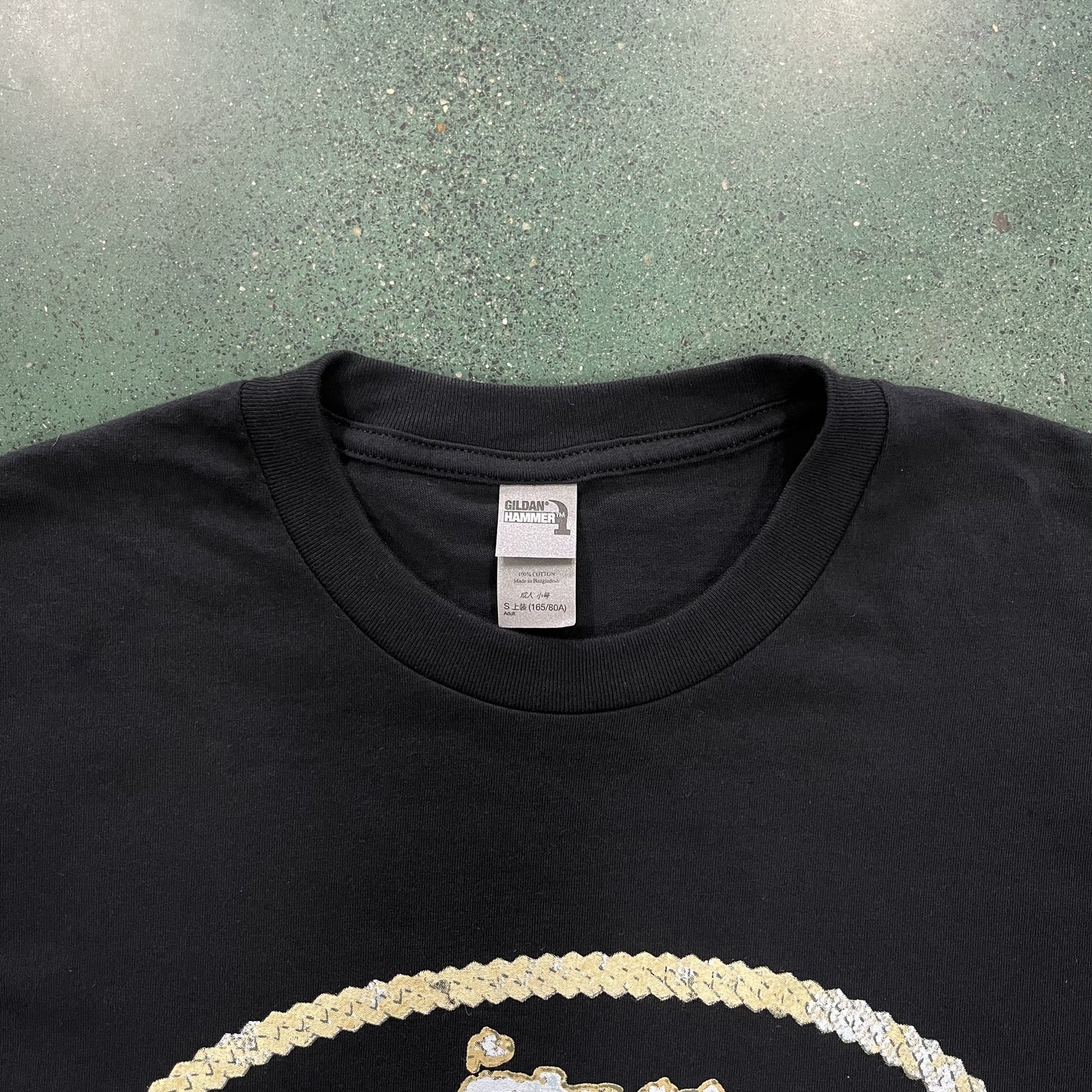 CORTEZ CENTRAL CEE BLACK T-SHIRT