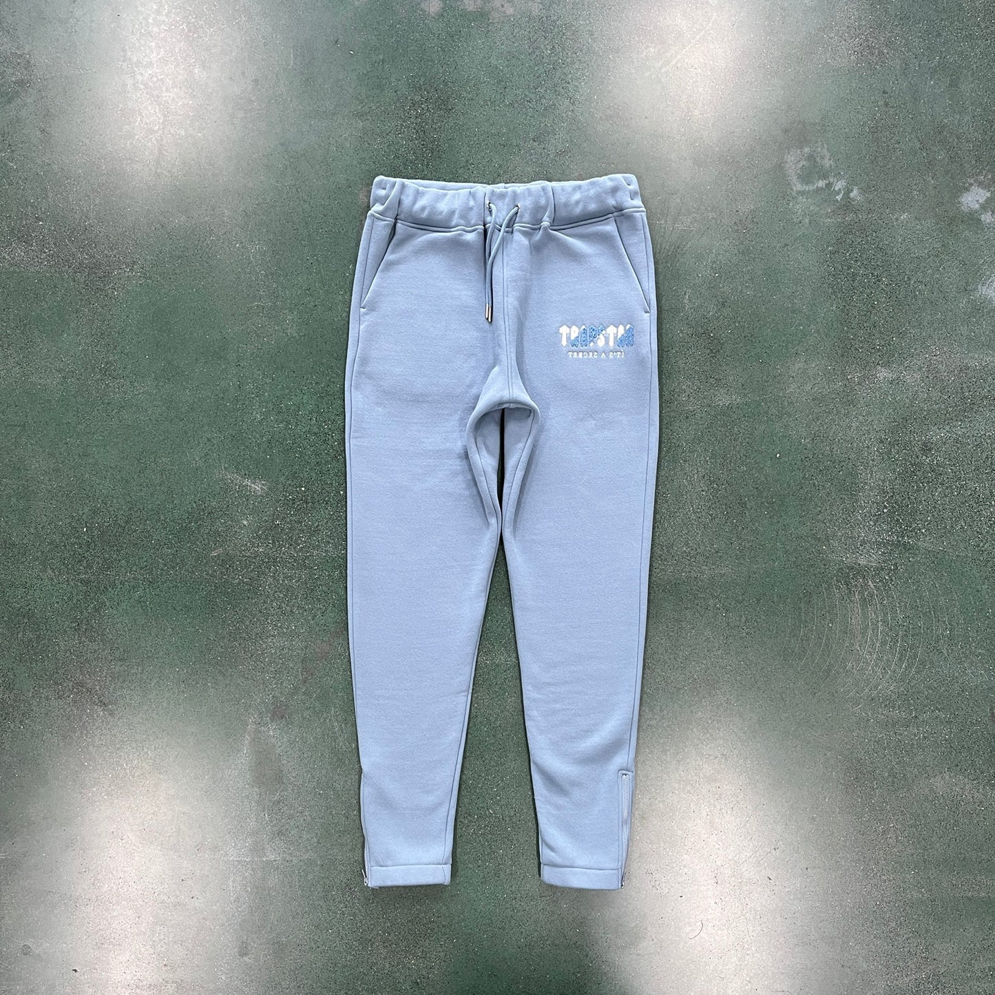 CHENILLE ICE BLUE TRACKSUIT