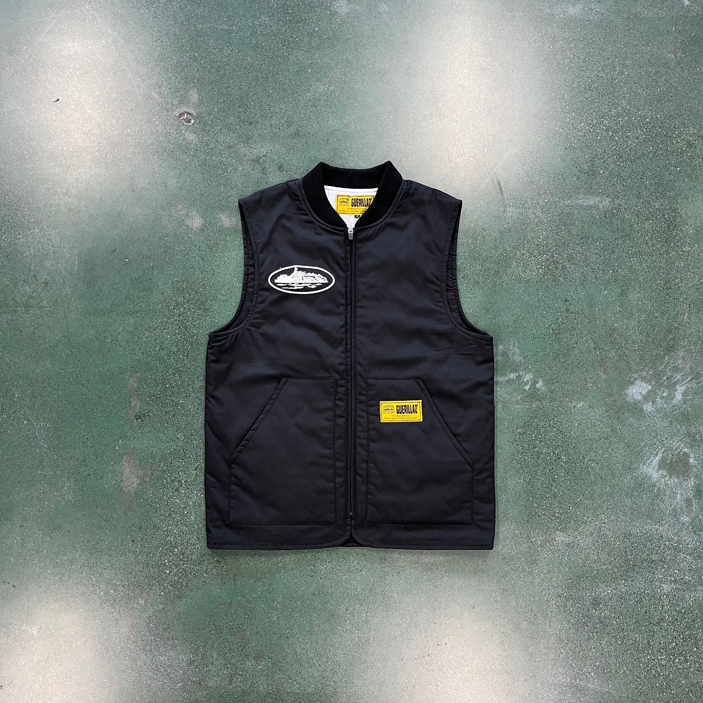 CORTEIZ GUERILLAZ BLACK/WHITE GILET