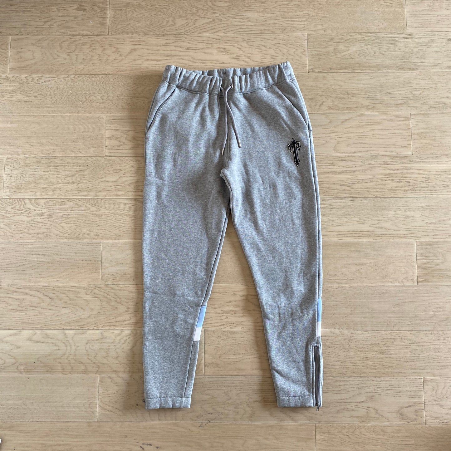 TRAPSTAR V-STRIPE GREY/LIGHTBLUE TRACKSUIT 3.0