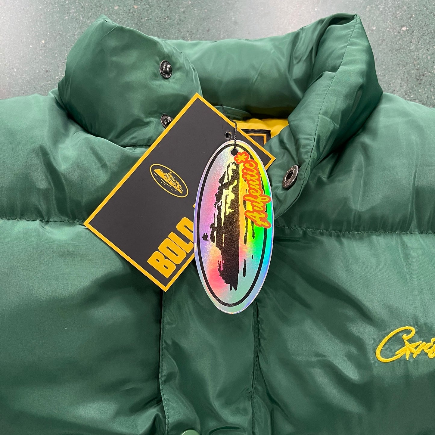 CORTEIZ BOLO GREEN PUFFER