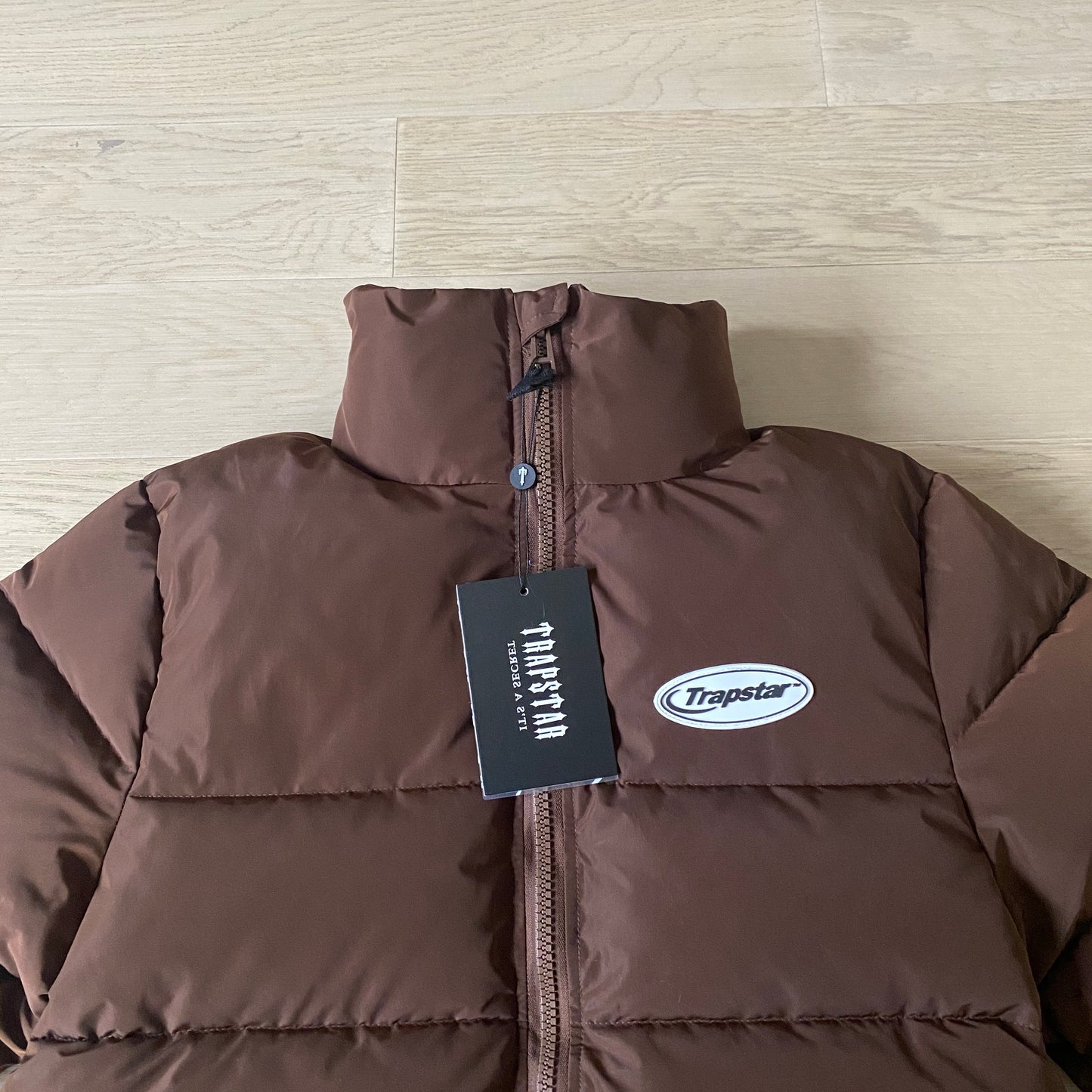 HYPERDRIVE PUFFER JACKET BROWN