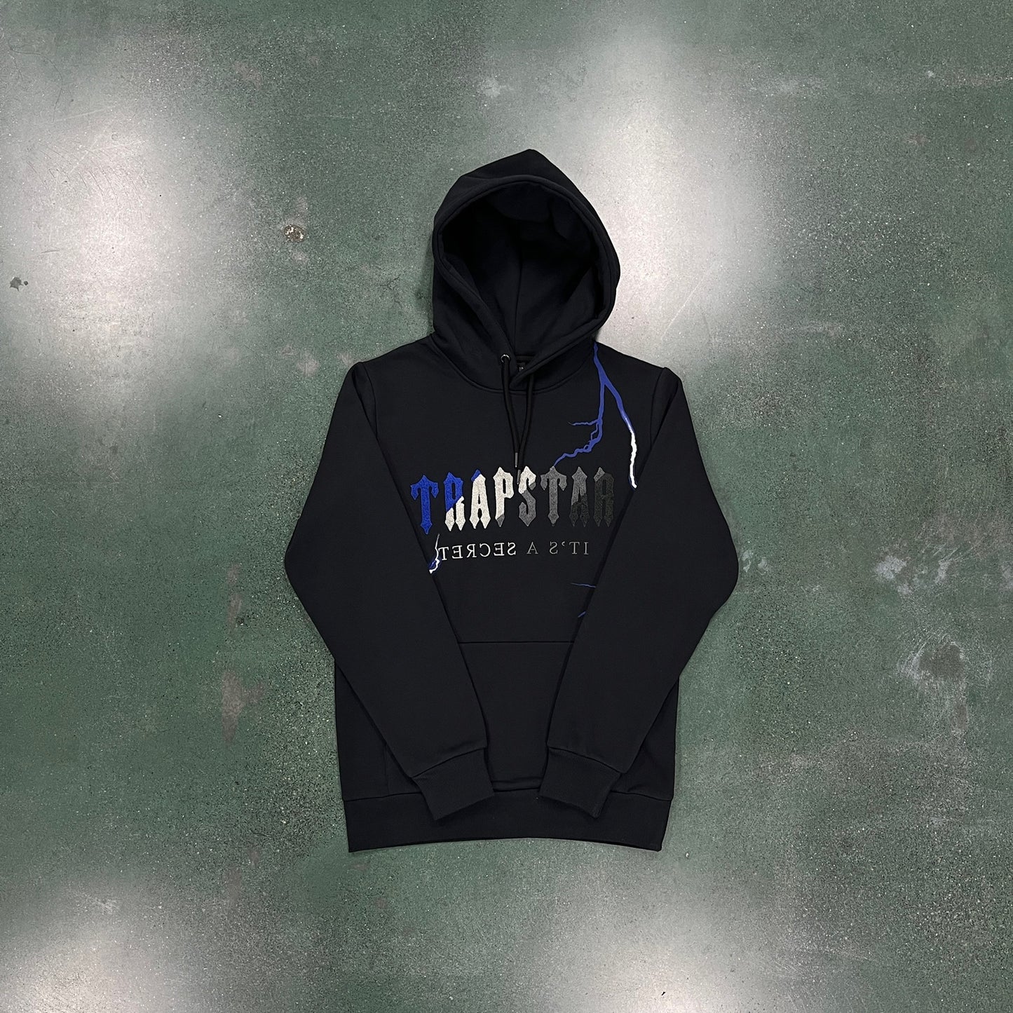 CHENILLE DECODED HOODED TRACKSUIT BLACK