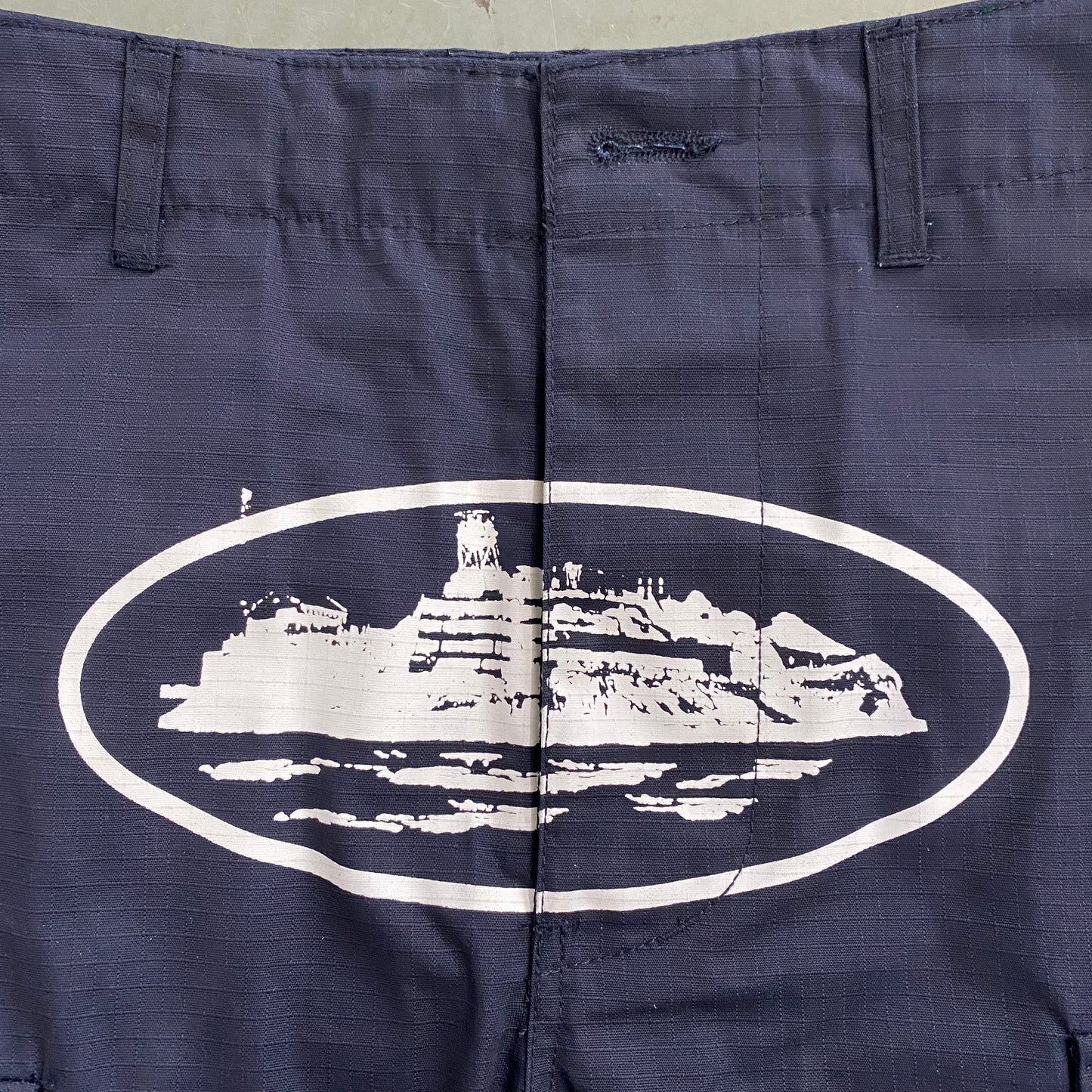 CORTEIZ NIGHT BLUE CARGO SHORTS