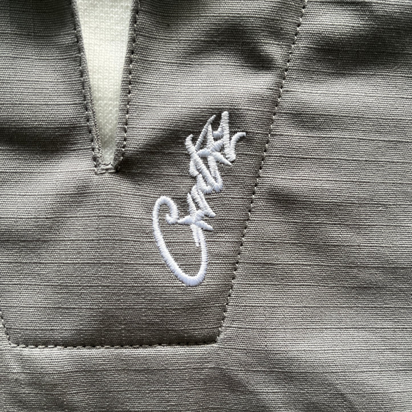 CORTEIZ STADIUM GREY VARSITY JACKET
