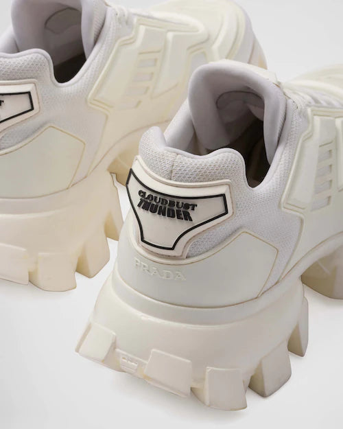 PRADA CLOUDBUST THUNDER ALL WHITE