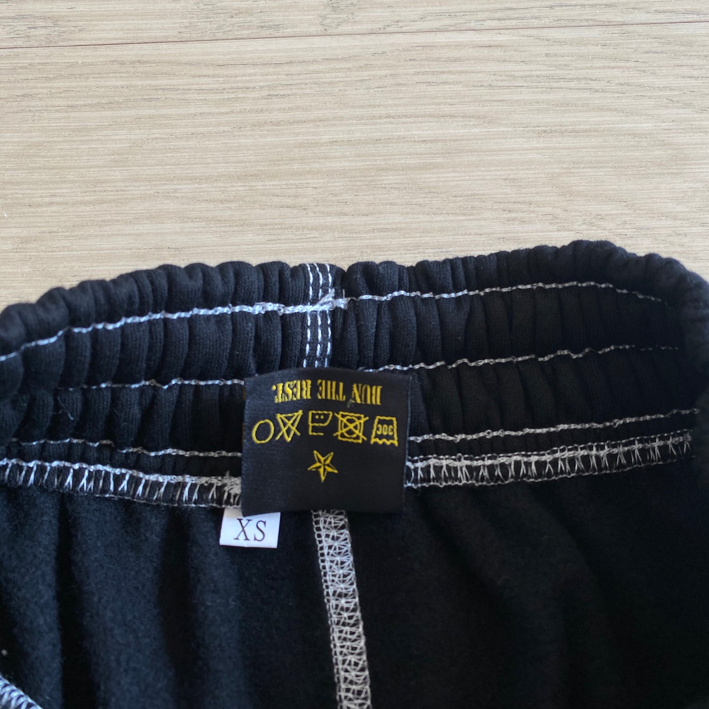 CORTEIZ BLACK/WHITE JOGGERS