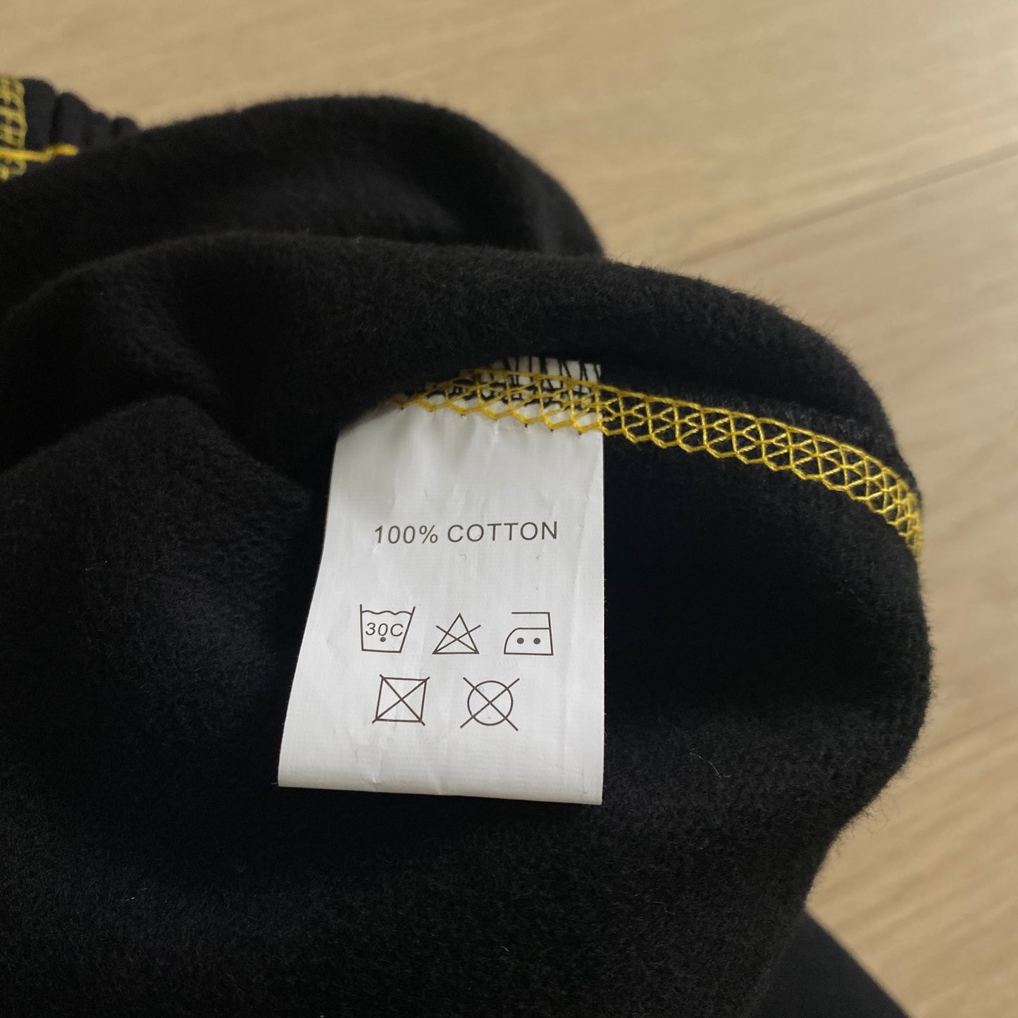 CORTEIZ ALCATRAZ BLACK/YELLOW JOGGERS
