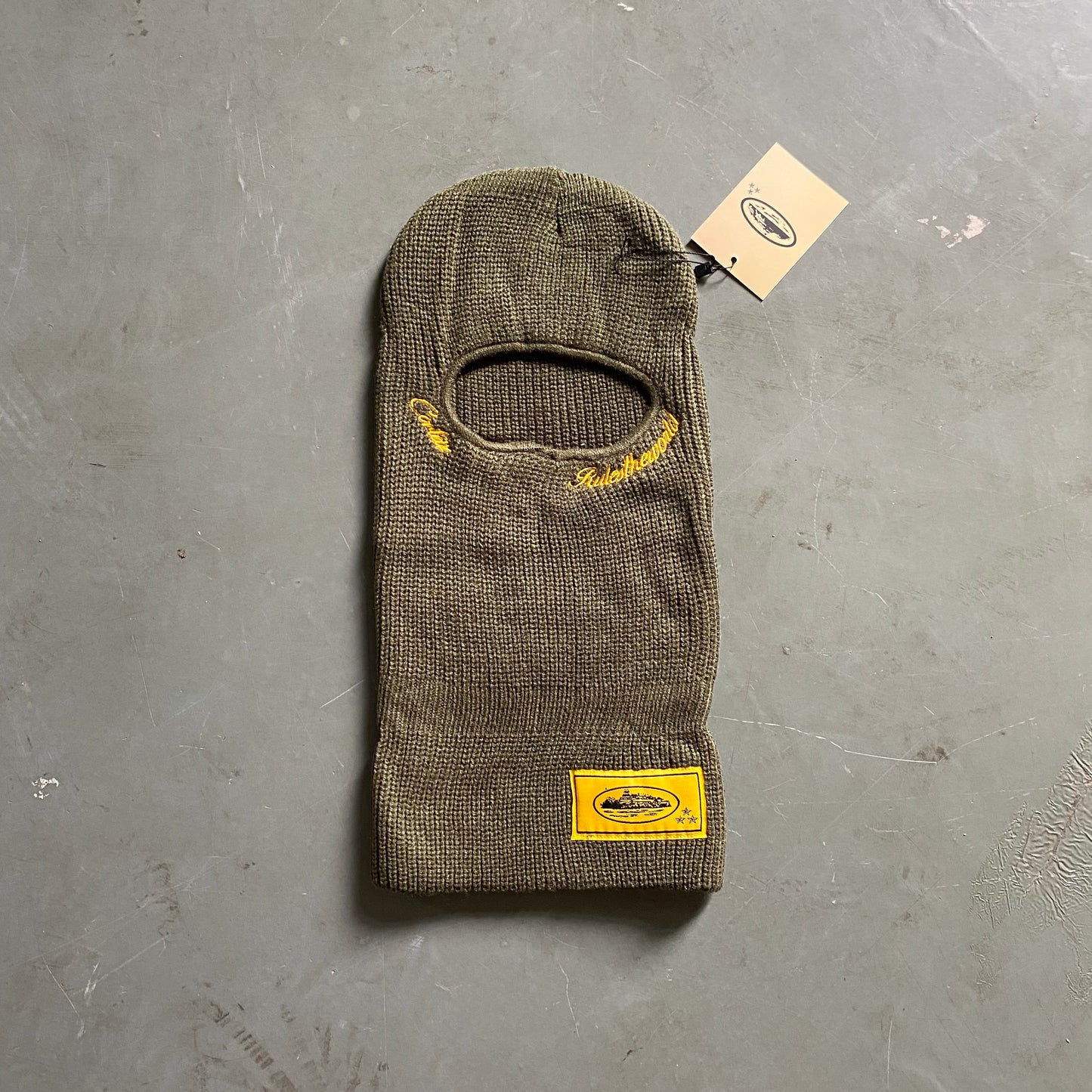 CORTEIZ OLIVE GREEN BALACLAVA