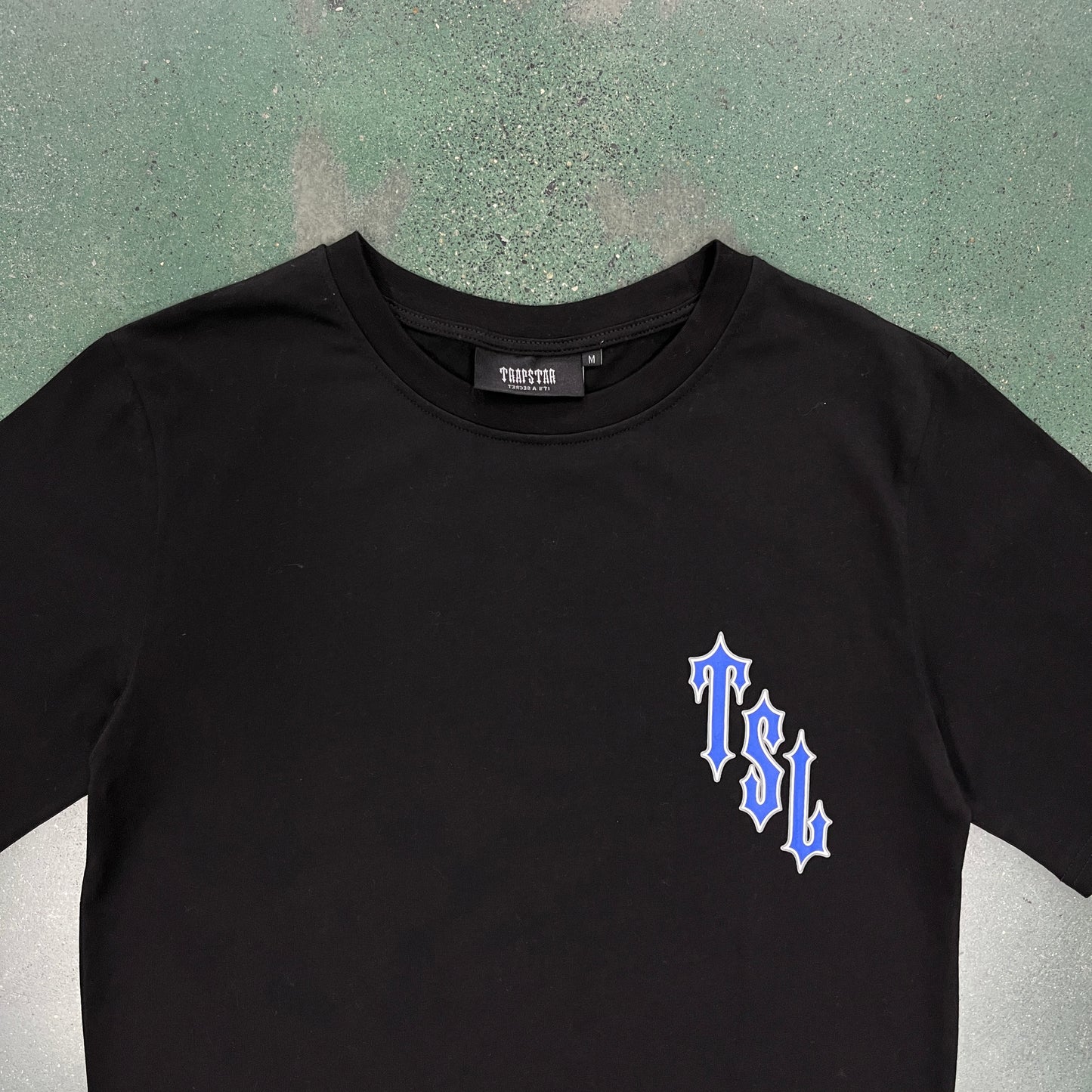 TRAPSTAR BLACK/BLUE SUIT