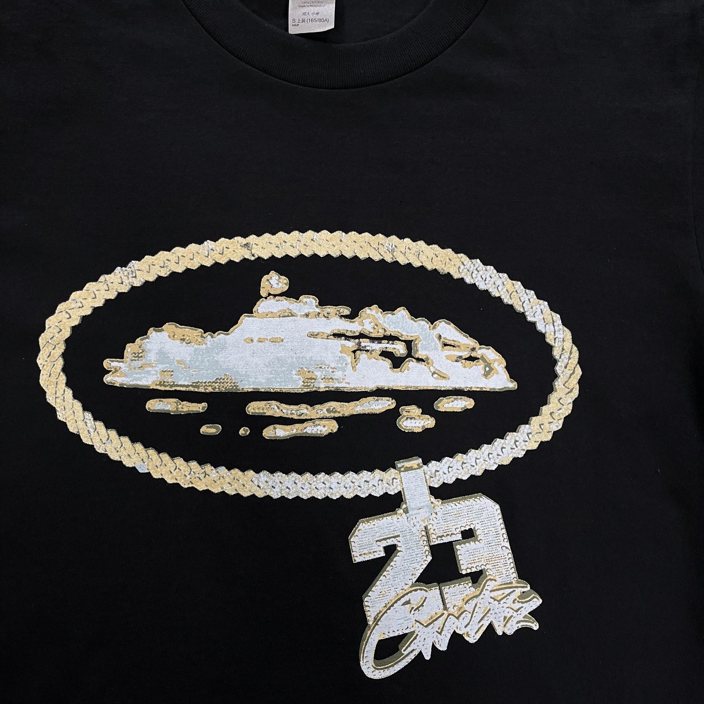 CORTEZ CENTRAL CEE BLACK T-SHIRT