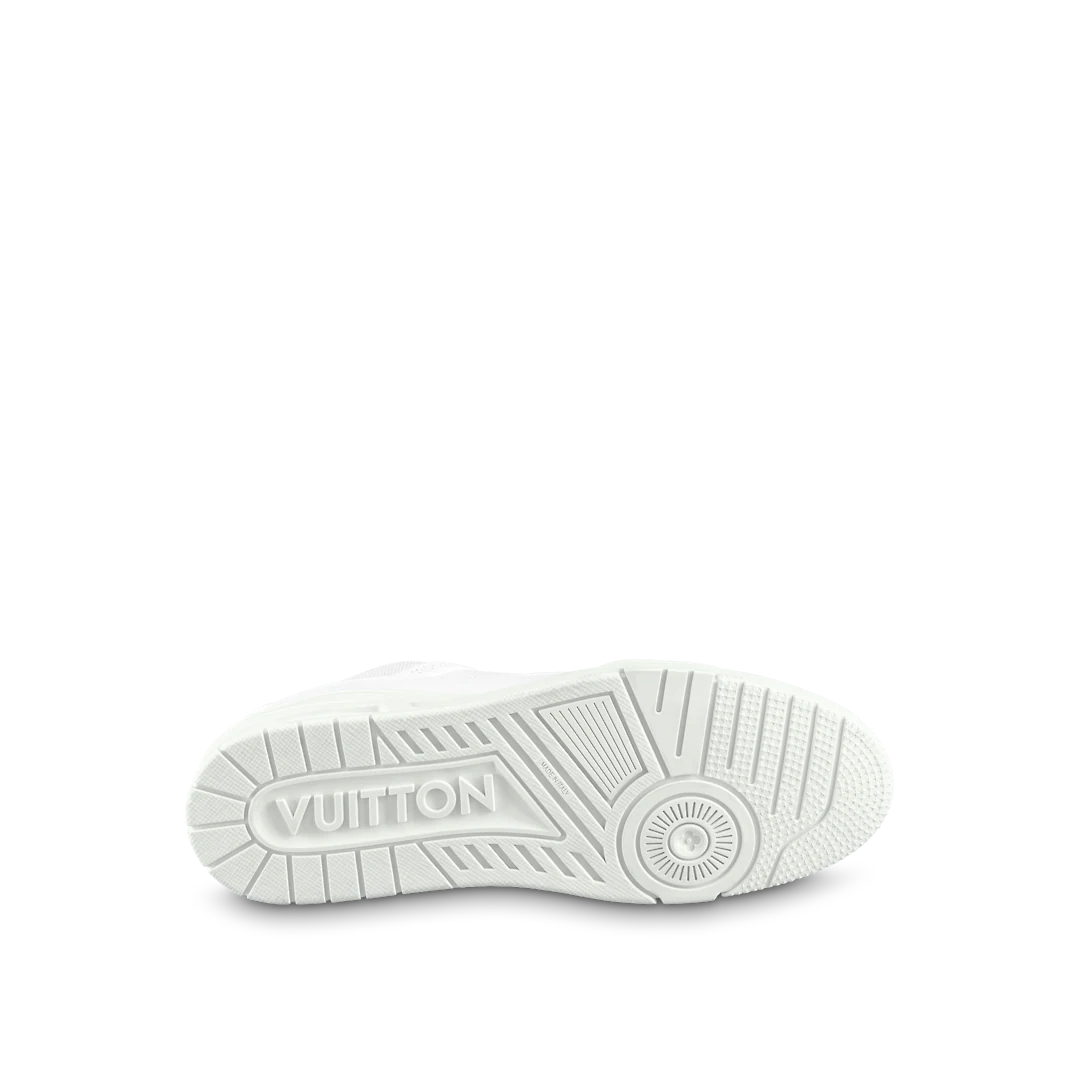 SNEAKER LV TRAINER TRIPLE WHITE