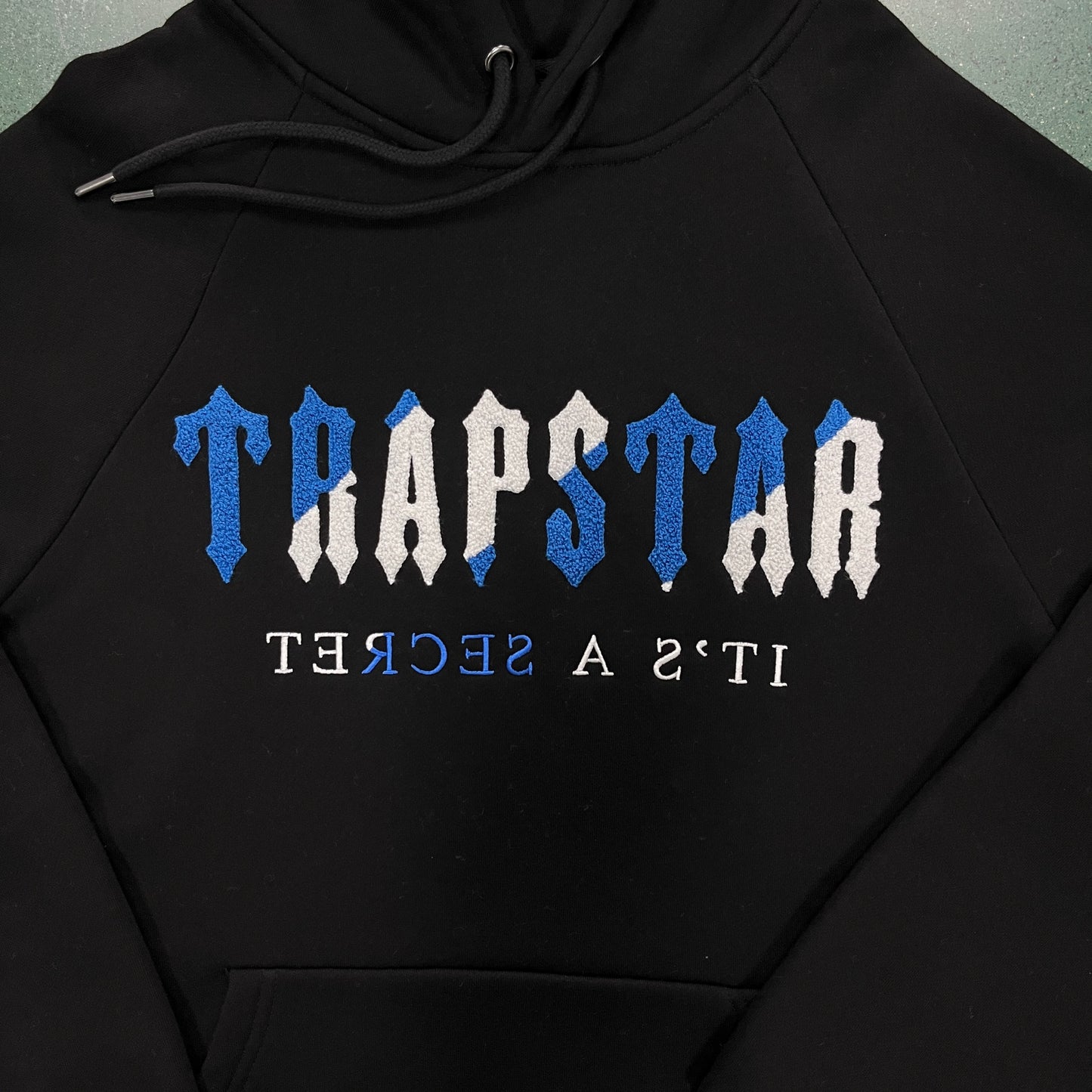 TRAPSTAR BLACK/BLUE SUIT 2.0