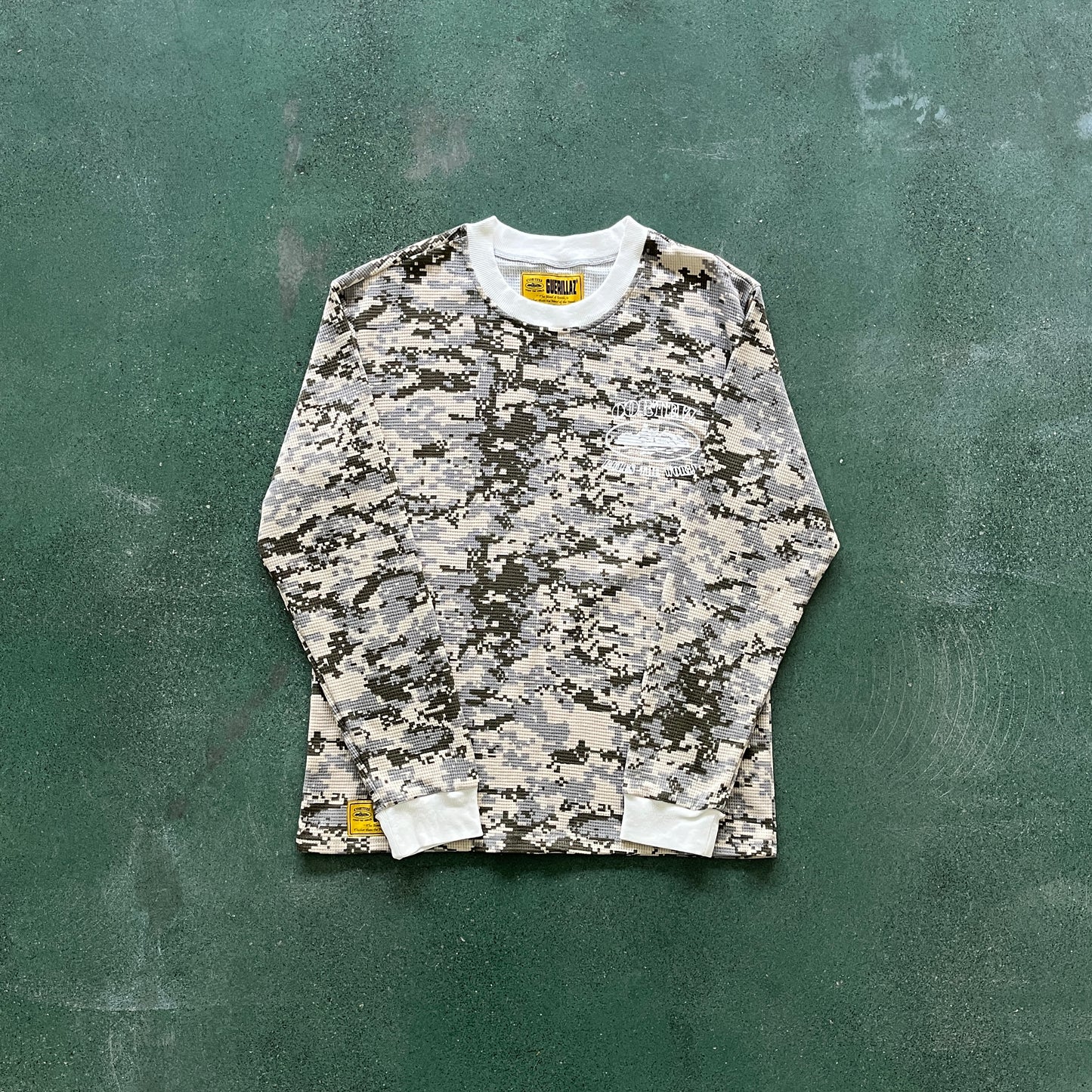 CORTEIZ ALCATRAZ CAMO CREWNECK