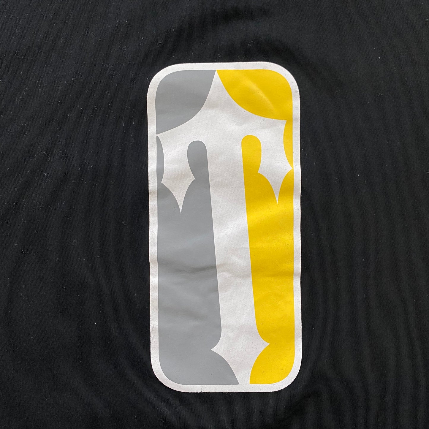 TRAPSTAR BLACK/YELLOW T-SHIRT
