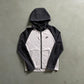 BLACK & LIGHT GREY NIKE TECH FLEECE