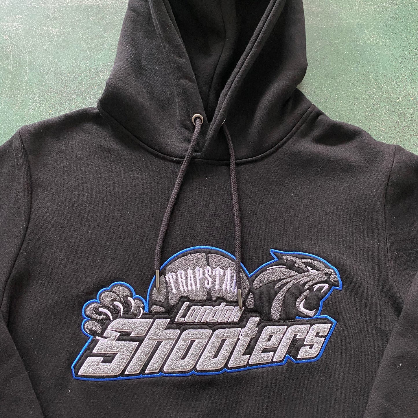 SHOOTERS TRAPSTAR BLACK/BLUE TRACKSUIT