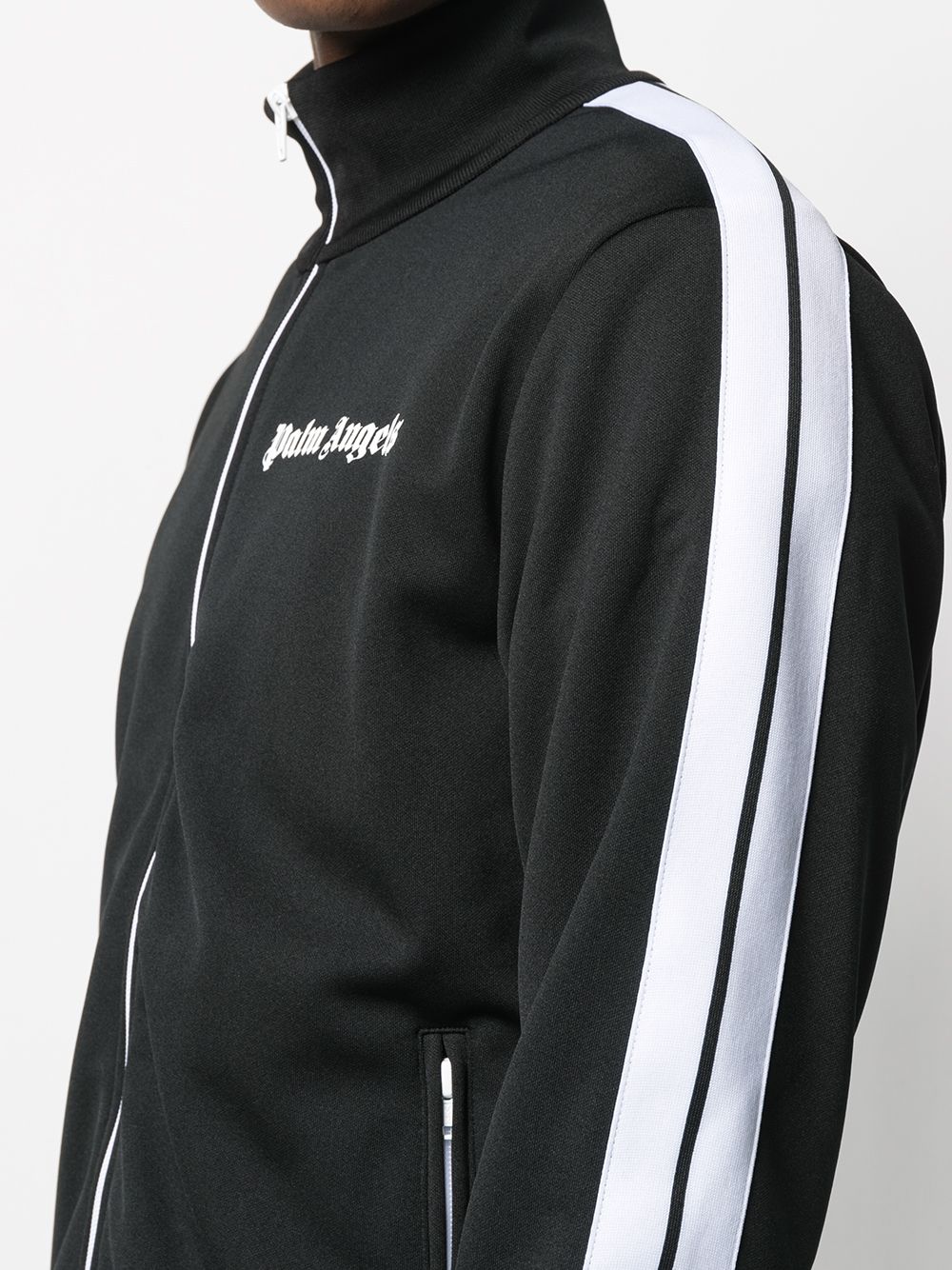 PALM ANGELS BLACK HOODIE