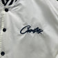 CORTEIZ STADIUM WHITE VARSITY JACKET