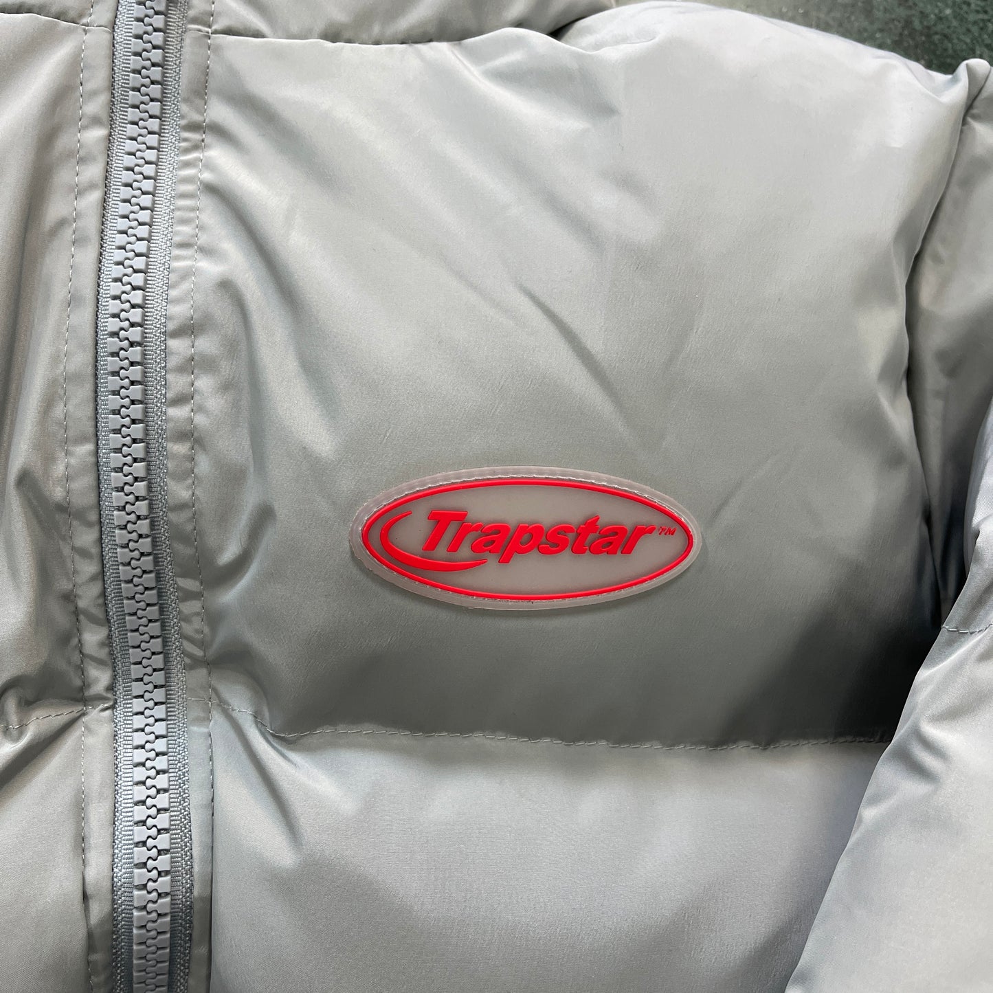 JACKET LIGHT GREY/RED 2.0
