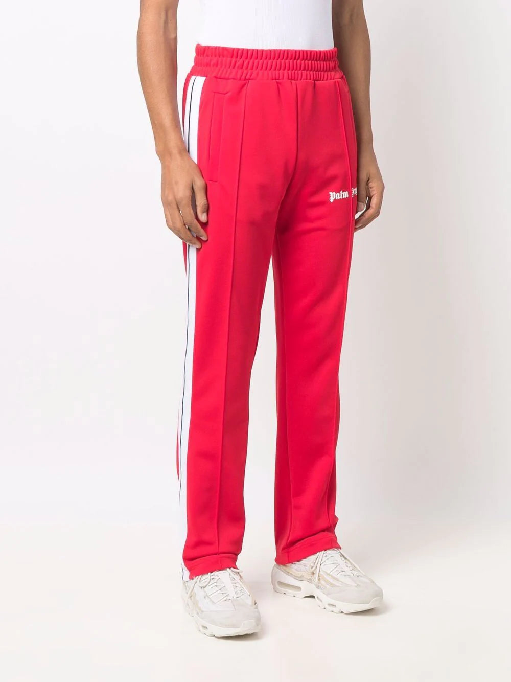 PALM ANGELS RED PANTS