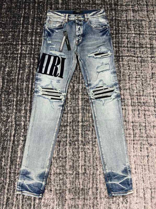 AMIRI SERIF LOGO JEAN