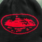 CORTEIZ ALCATRAZ BLACK/RED BEANIE