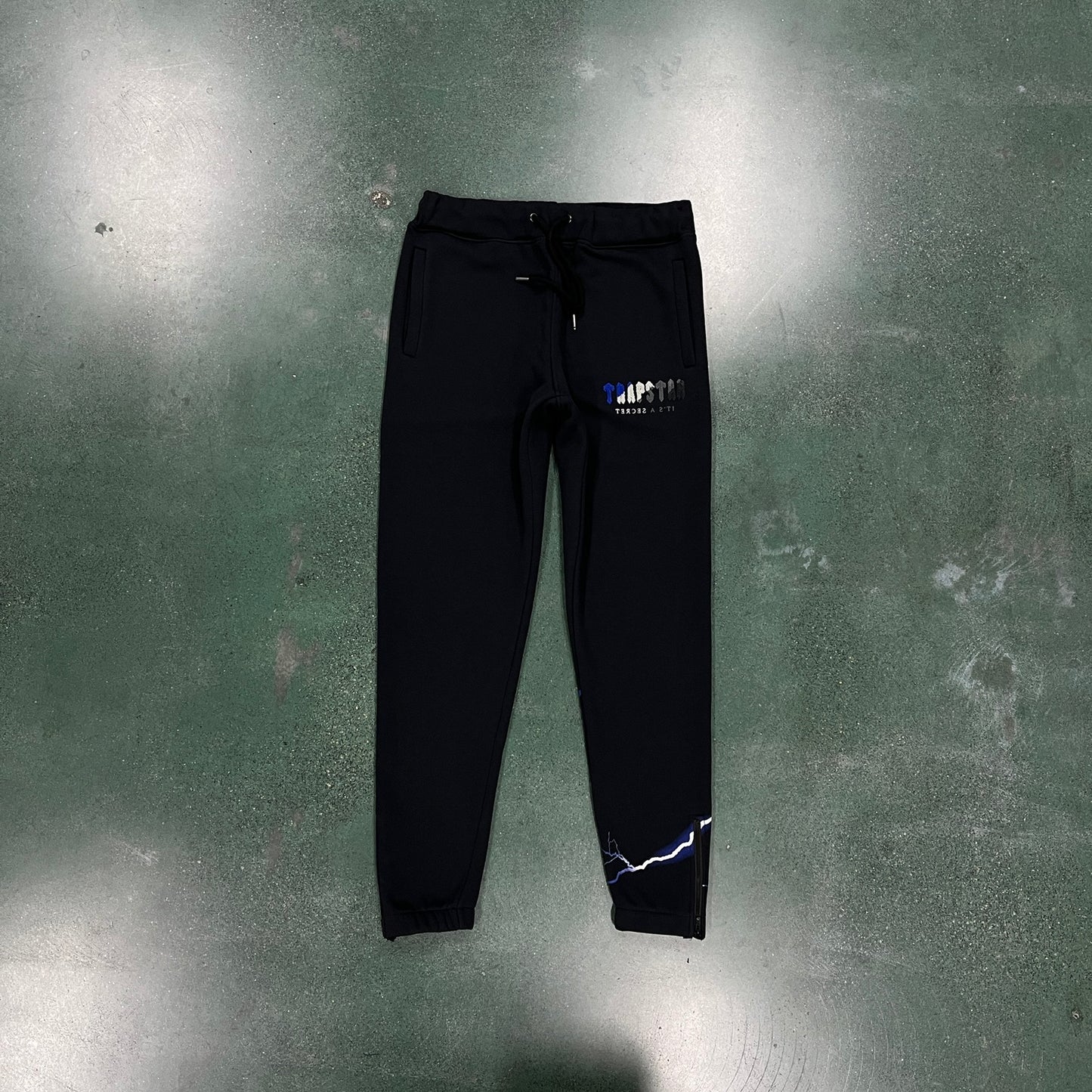 CHENILLE DECODED HOODED TRACKSUIT BLACK