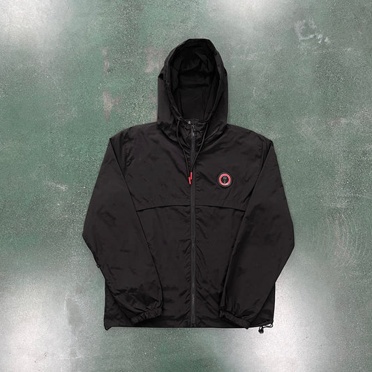 HYPERDRIVE ZIP TRACK TOP - RED BLACK