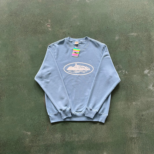 CORTEIZ ALCATRAZ LIGHTBLUE CREWNECK
