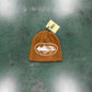 CORTEIZ ALCATRAZ BROWN BEANIE