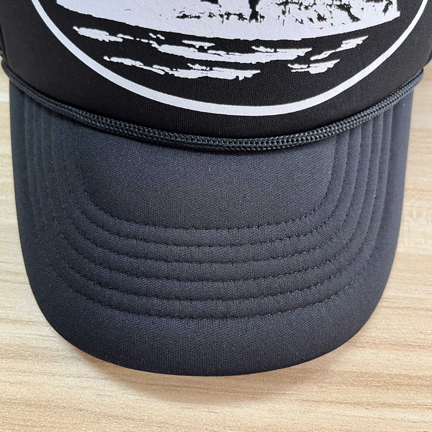 CORTEIZ ALCATRAZ BLACK/WHITE CAP