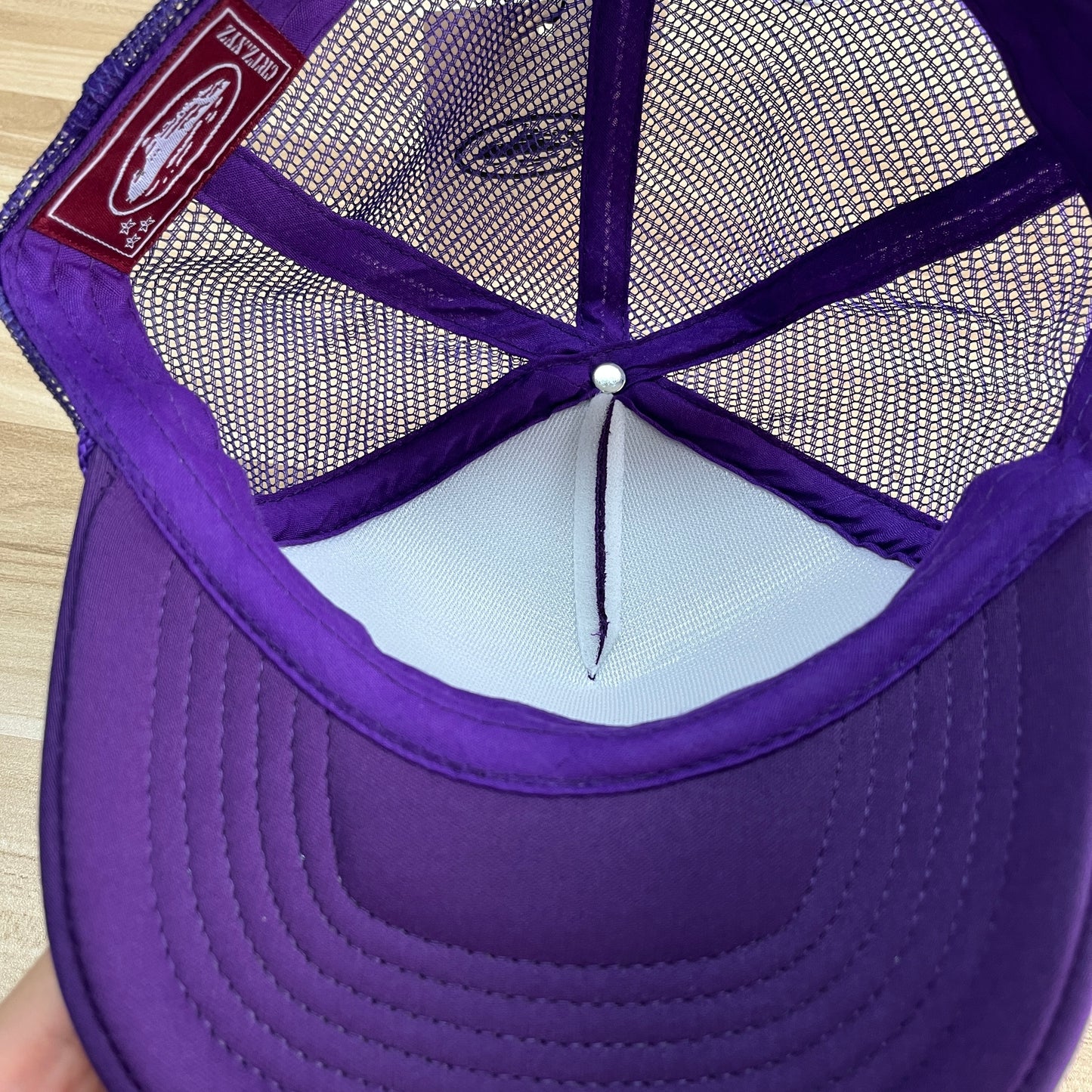 CORTEIZ ALCATRAZ PURPLE/WHITE CAP