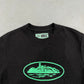 CORTEZ BLACK/GREEN STONE T-SHIRT