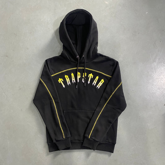 TRAPSTAR BLACK/YELLOW TRACKSUIT 2.0
