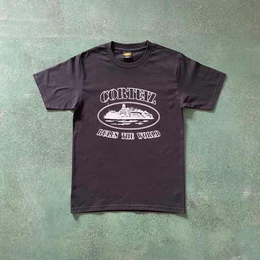 CORTEZ RULES BLACK/WHITE T-SHIRT