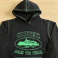 CORTEIZ ALCATRAZ BLACK/GREEN HOODIE