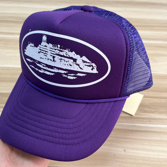 CORTEIZ ALCATRAZ PURPLE/WHITE CAP