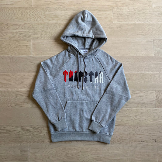 TRAPSTAR GREY/RED TRACKSUIT