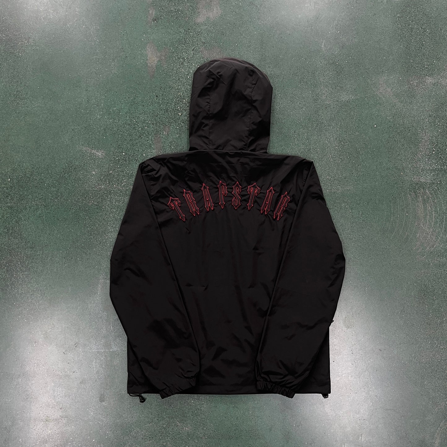 HYPERDRIVE ZIP TRACK TOP - RED BLACK