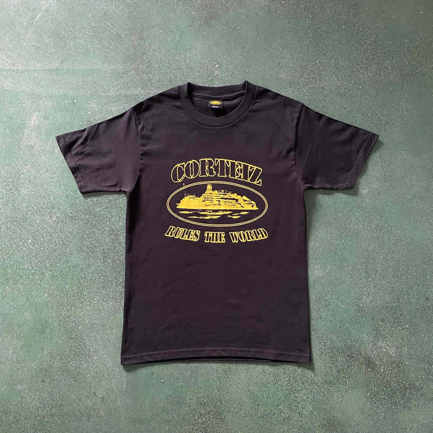 CORTEZ RULES BLACK/YELLOW T-SHIRT
