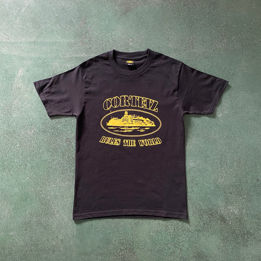 CORTEZ RULES BLACK/YELLOW T-SHIRT