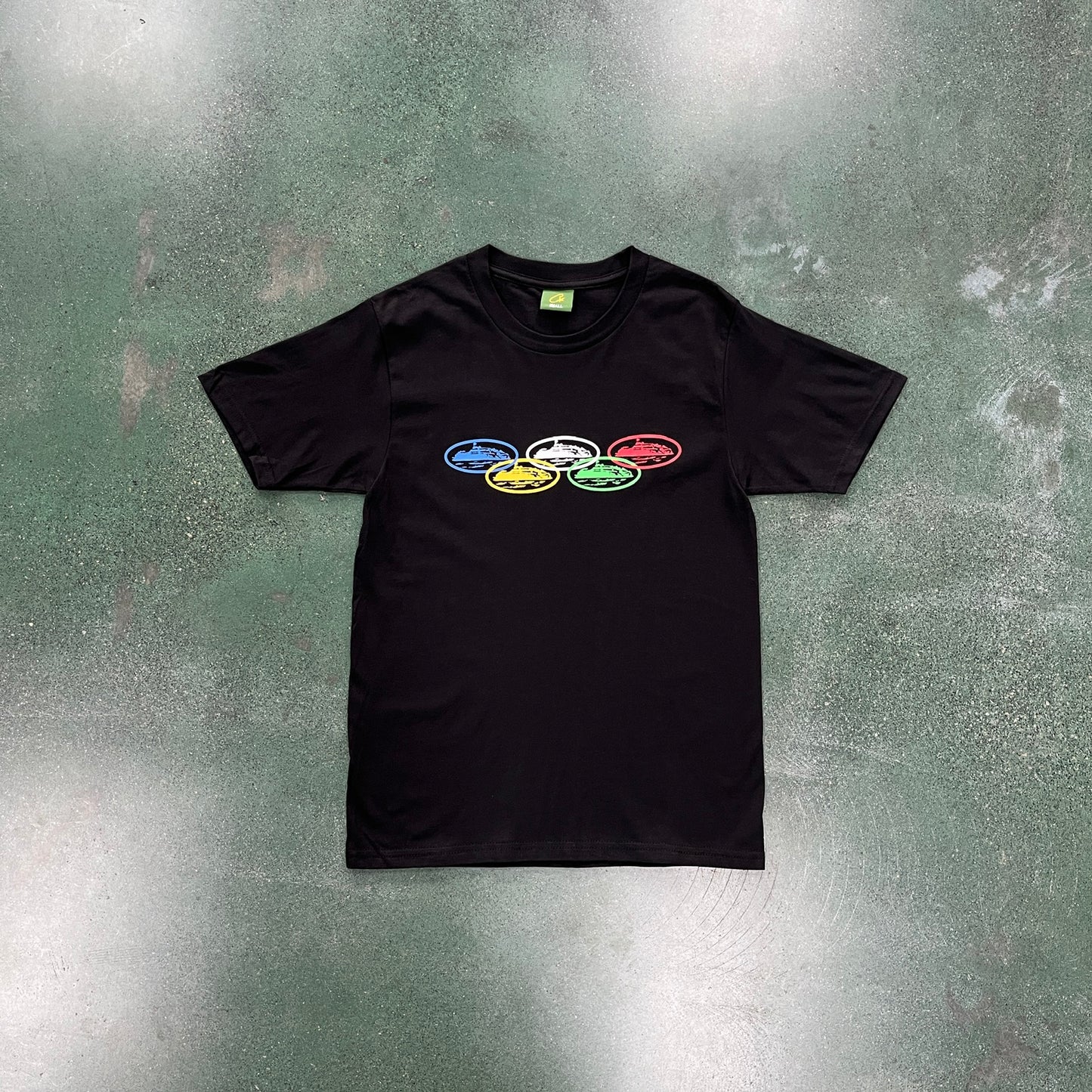 CORTEZ OLYMPIC BLACK T-SHIRT