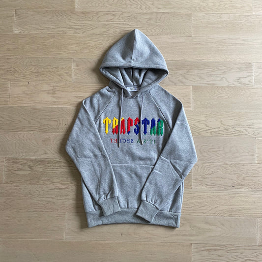 TRAPSTAR RAINBOW GREY TRACKSUIT